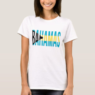 Bahamas Vacation Island Flag T-Shirt
