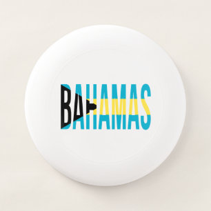 Bahamas Vacation Island Flag Wham-O Frisbee