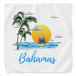 Bahamas Vacation Sailing Bandana