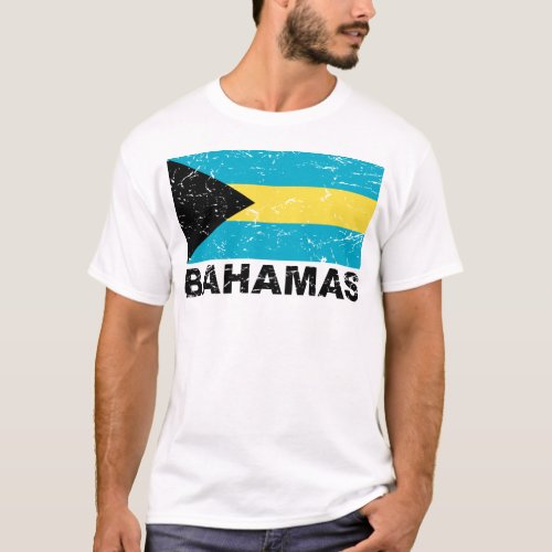 Bahamas Vintage Flag T_Shirt
