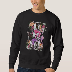 Bahamas Vintage Flowers Floral Nassau Bahamian Sweatshirt