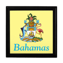 Bahamas with Coat of Arms (Caribbean Paradise)