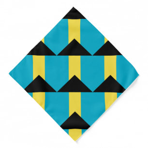 Bahamian Flag Bandana