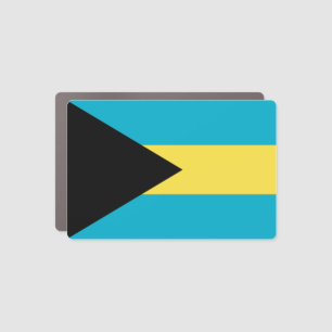 Bahamian Flag Car Magnet