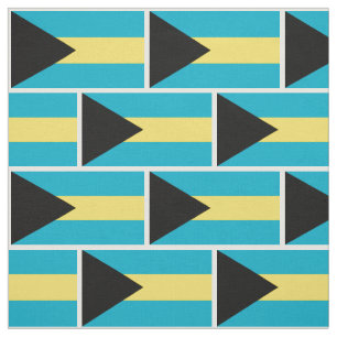 Bahamian Flag Fabric