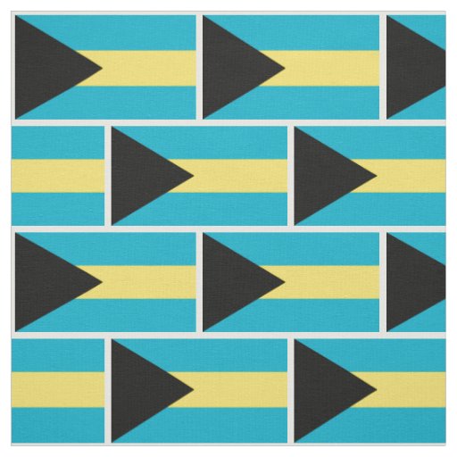 Bahamian Flag Fabric