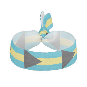 Bahamian Flag Hair Tie