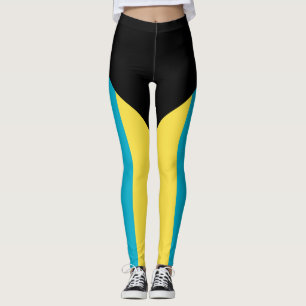 Bahamian Flag Leggings