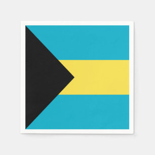 Bahamian Flag Napkins