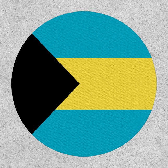 Bahamian Flag Patch (Front)