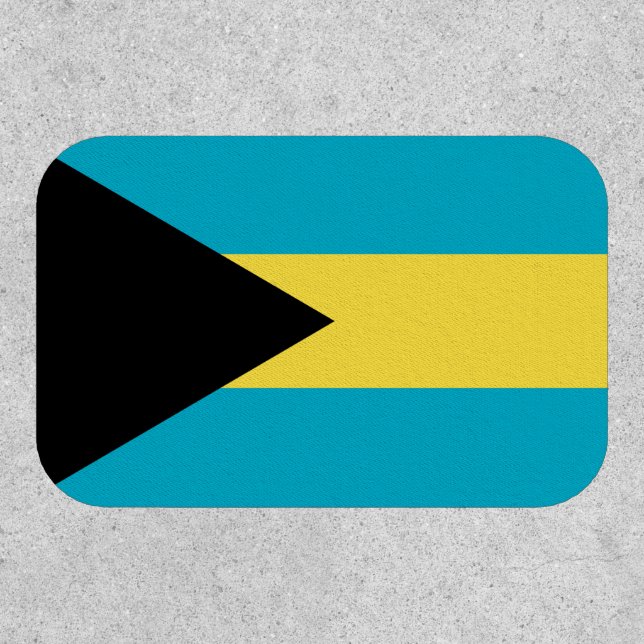 Bahamian Flag Patch (Front)