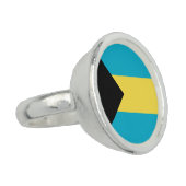 Bahamian Flag Ring (Side)