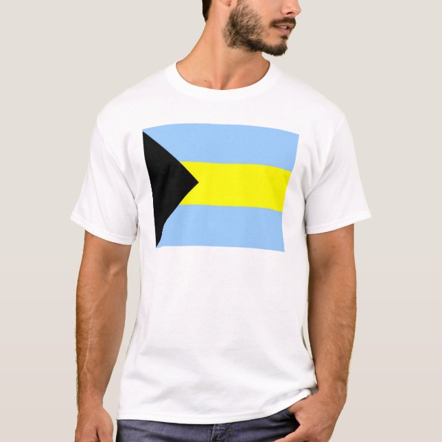 Bahamian Flag T-Shirt (Front)