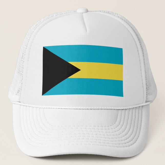 Bahamian Flag Trucker Hat (Front)