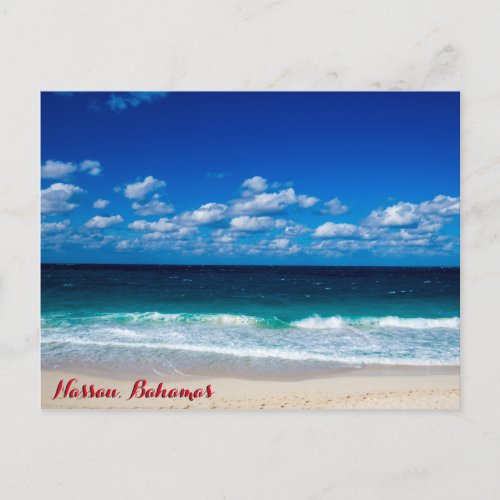 Bahamian Ocean View Postcard