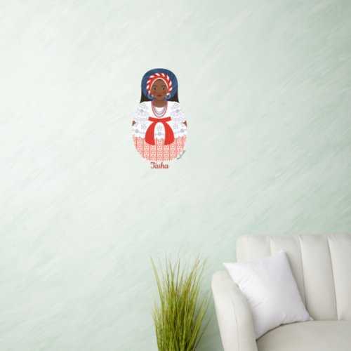 Bahia Brazilian Matryoshka Wall Decal