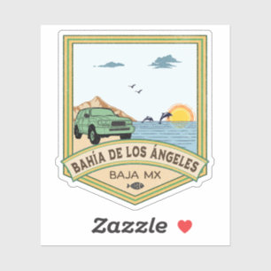 Bahía de los Ángeles FJ80 Baja California Sticker