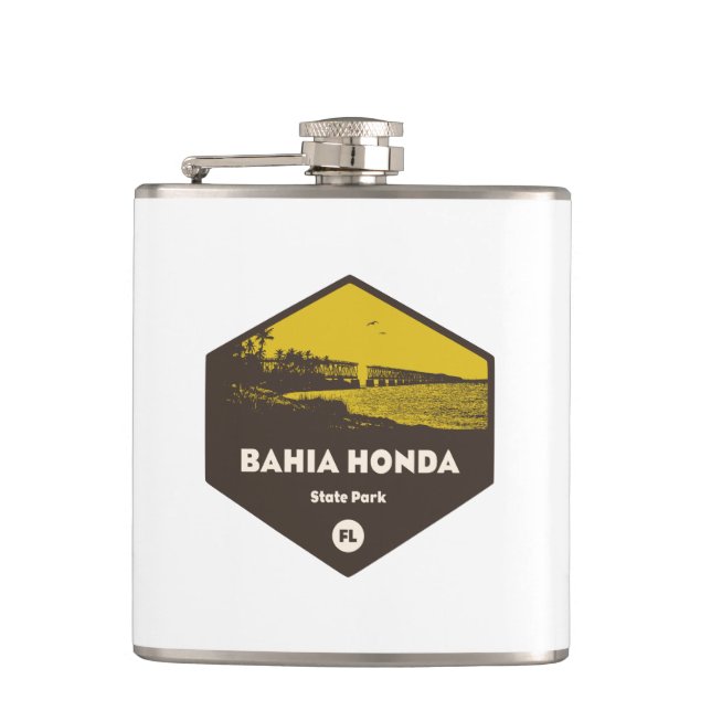 Bahia Honda State Park Florida Flask (Front)