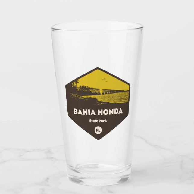 Bahia Honda State Park Florida Glass (Front)