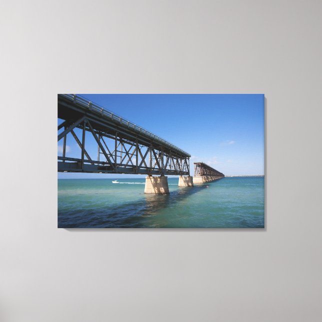 Bahia Honda State Park, Florida Keys, Key Canvas Print (Front)