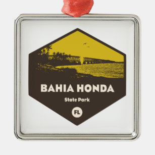 Bahia Honda State Park Florida Metal Ornament