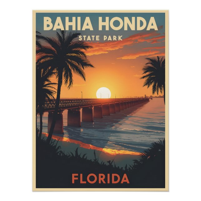 Bahia Honda State Park - Florida  Poster (Front)