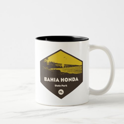Bahia Honda State Park Florida Two_Tone Coffee Mug