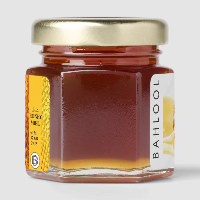 BAHLOOL  HONEY JAR FAVORS (Back)