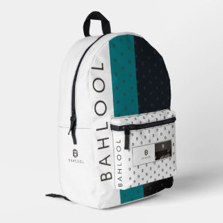 BAHLOOL PRINTED BACKPACK