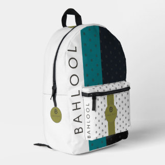BAHLOOL PRINTED BACKPACK