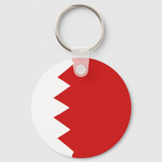 Bahrain Fisheye Flag Keychain