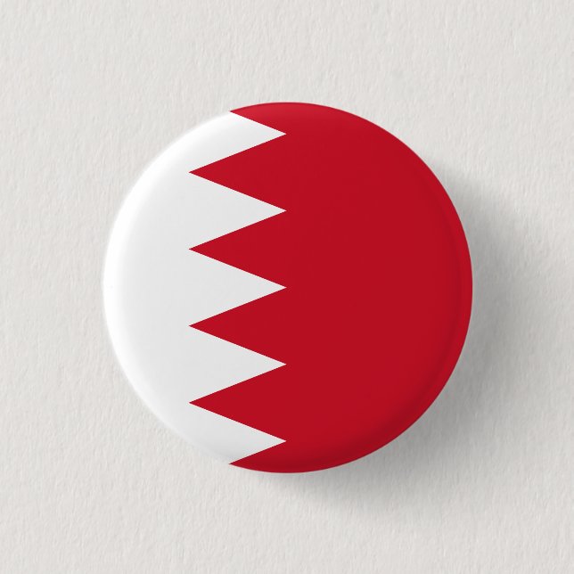 Bahrain Flag Button (Front)