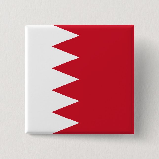 Bahrain Flag Button (Front)