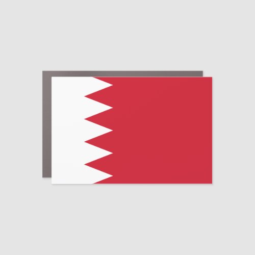 Bahrain Flag Car Magnet