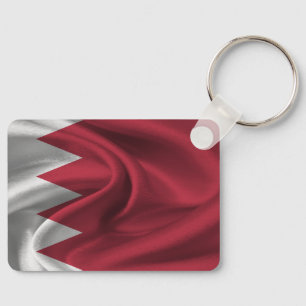 Bahrain Flag Keychain