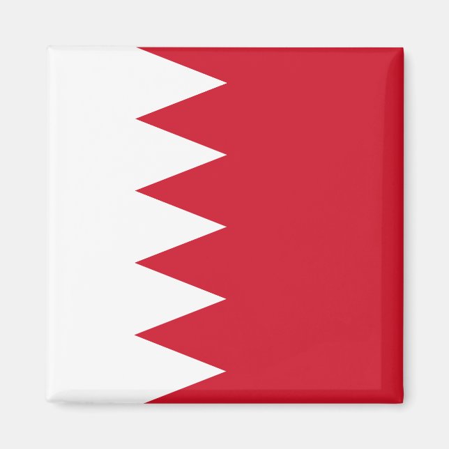 Bahrain Flag Magnet (Front)
