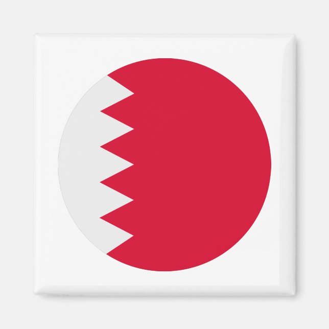Bahrain Flag Magnet (Front)