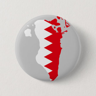 Bahrain flag map pinback button