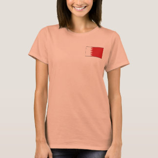Bahrain Flag + Map T-Shirt