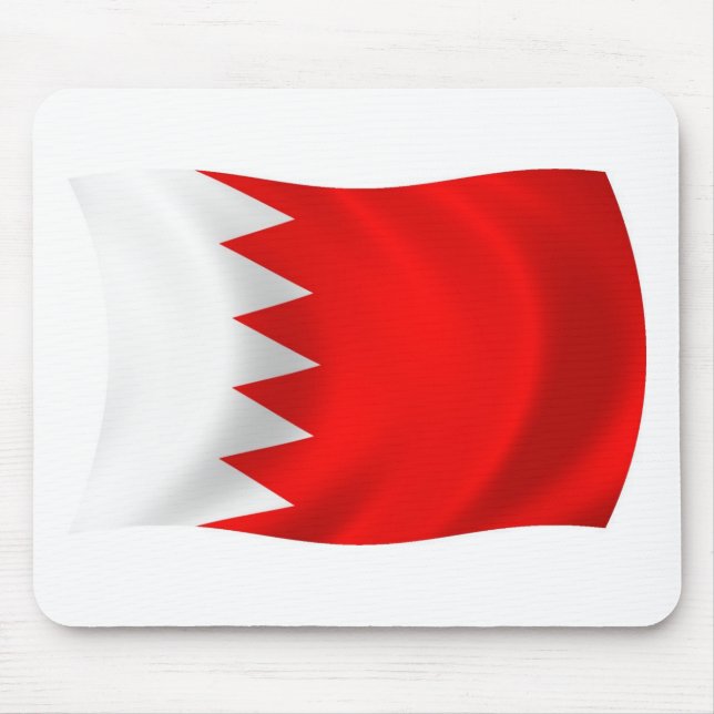 Bahrain Flag Mousepad (Front)