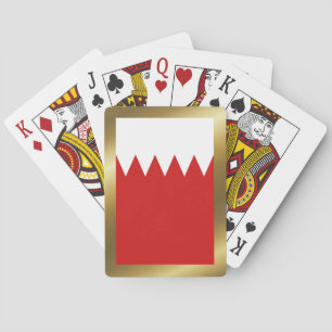 Bahrain Flag Playing Cards