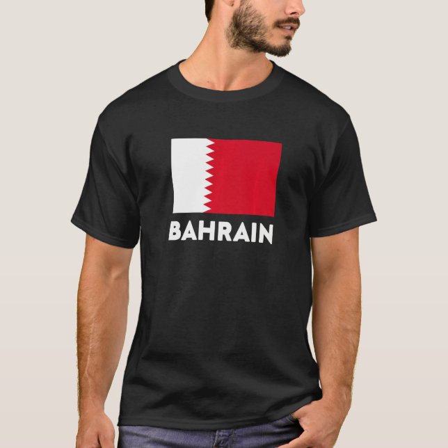 Bahrain Flag T-Shirt (Front)