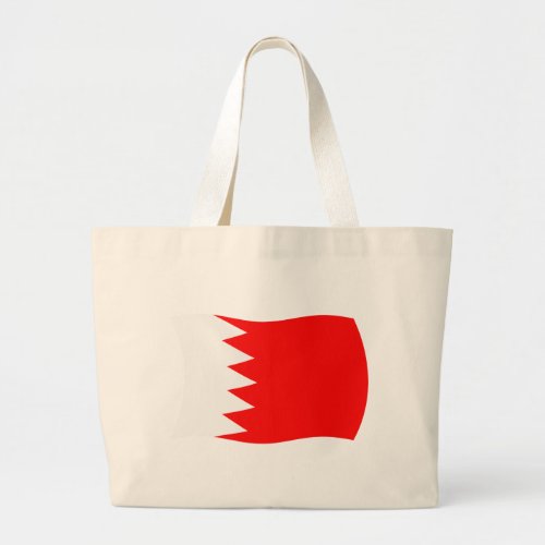 Bahrain Flag Tote Bag