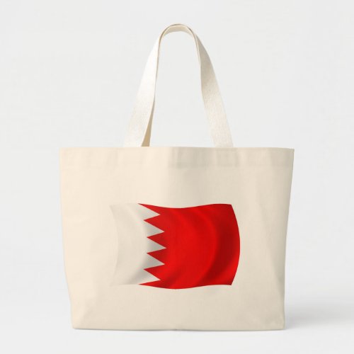 Bahrain Flag Tote Bag