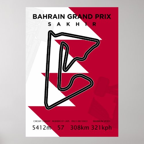 Bahrain Grand Prix Poster