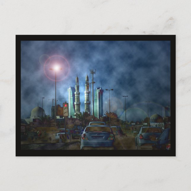 Bahrain Photography art Postcard (Front)