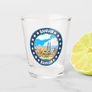 Bahrain                                            shot glass