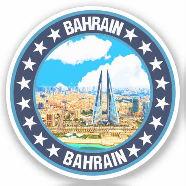 Bahrain                                            sticker (Front)