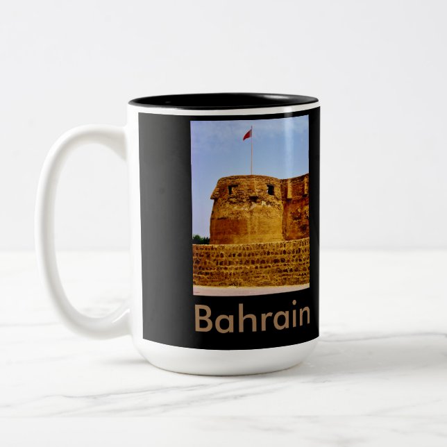 Bahrain Two-Tone Coffee Mug (Left)