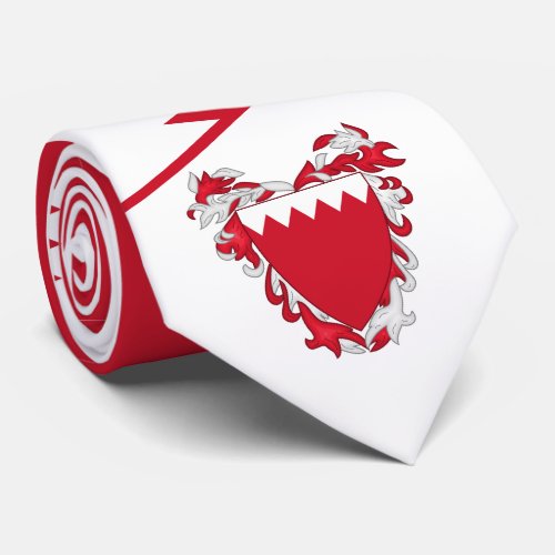 Bahraini Flag  Coat of Arms Flag of Bahrain Neck Tie